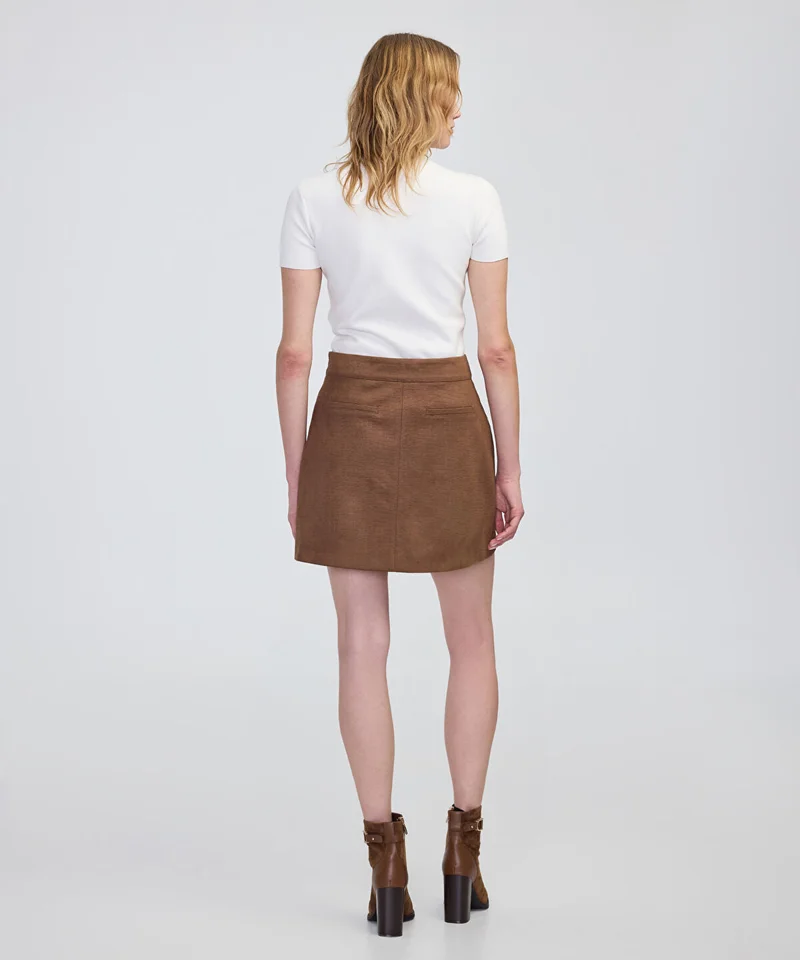 Ipekyol  Croc-Effect Skirt for Women | Best Price UAE
