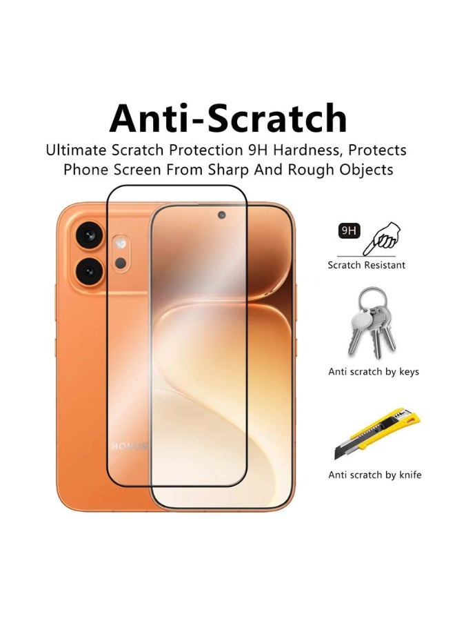 واقي شاشة زجاجي لهاتف Honor 600 / Honor 600 Pro، لاصق بالكامل، ثلاثي الأبعاد، منحني، زجاج مقوى، مقاوم لبصمات الأصابع والخدوش. - Image 3