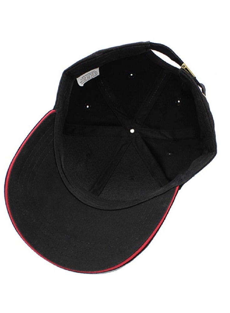 PRINTSHOP4ME Denmark Unisex Adult Football Cap for Both Men and Women With Metal Adjustable Buckle Closure - Perfect for Football Fans, Match Days, Outdoor Activities, and Everyday Wear - Image 3