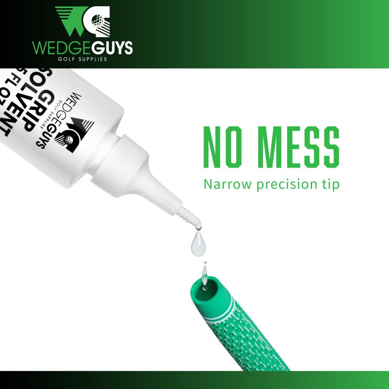 Wedge Guys Professional Golf Grip Tape Solvent for Regripping Golf Clubs | Golf Grip Solvent Solution for Easy Regripping and Golf Club Repair - Image 3