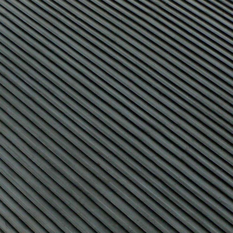 Rubber-Cal "Ramp-Cleat" Non-Slip Outdoor Rubber Mats - 1/8 in x 3 ft x 8 ft Floor Mat - Image 4