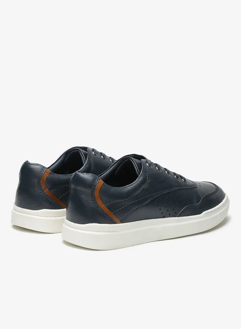 Hush Puppies Leather Low Top Sneakers