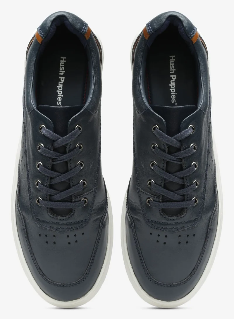 Hush Puppies Leather Low Top Sneakers
