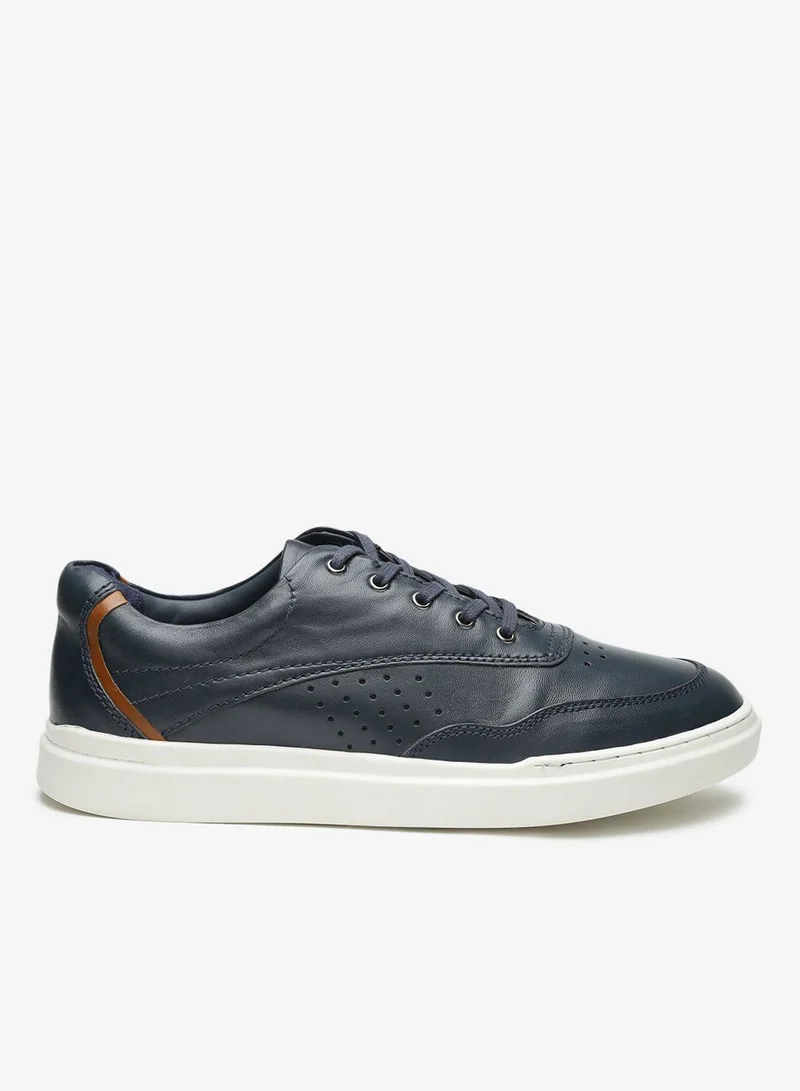 Hush Puppies Leather Low Top Sneakers