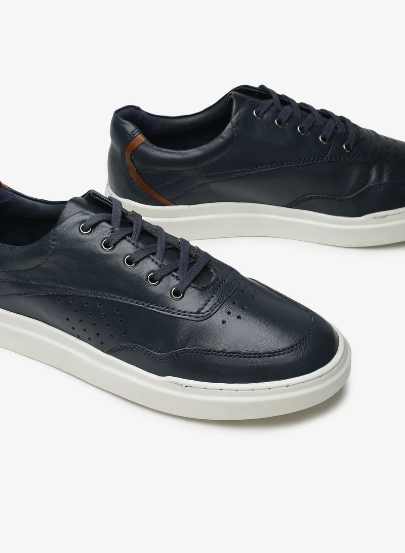Hush Puppies Leather Low Top Sneakers
