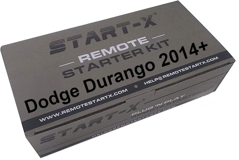 StartX Remote Start Kit for Dodge Durango 20142023 Push to Start 3X Lock to Remote Start Completely Plug N Play