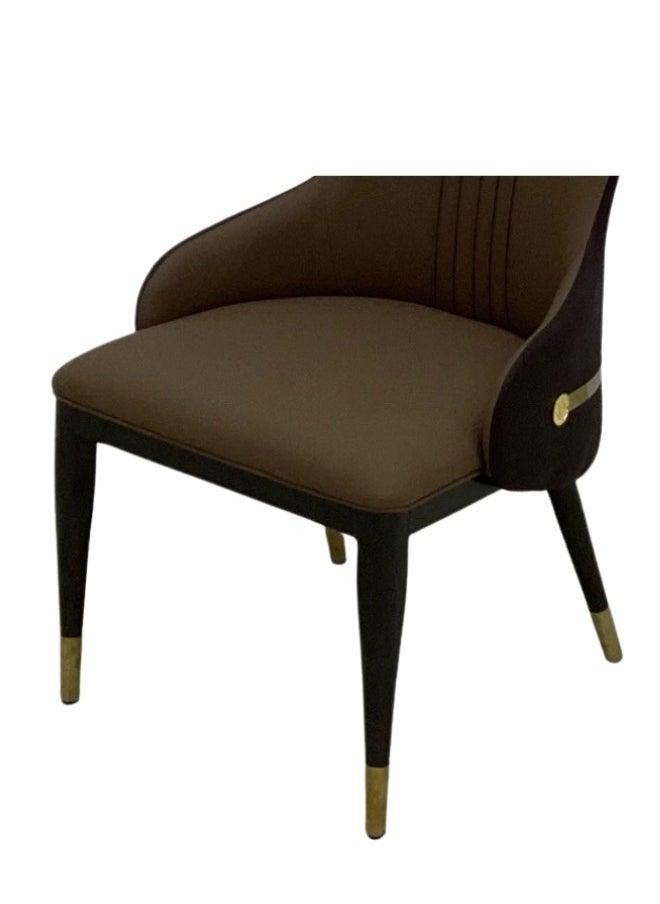 SMART HOME A chair set consisting of two chairs for the living room, a dining chair, a makeup room chair, and a cafe chair  - Image 4