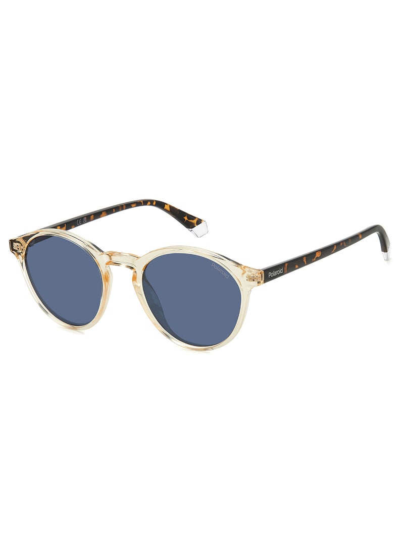 Polaroid Men's Polarized Oval Sunglasses - Pld 4153/S Yellow Millimeter - Lens Size: 50 Mm  - Image 1