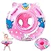 Walsai Baby Swimming Float Inflatable Swimming Ring with Float Seat for 6 Months6 Years Children Pink - Image 3