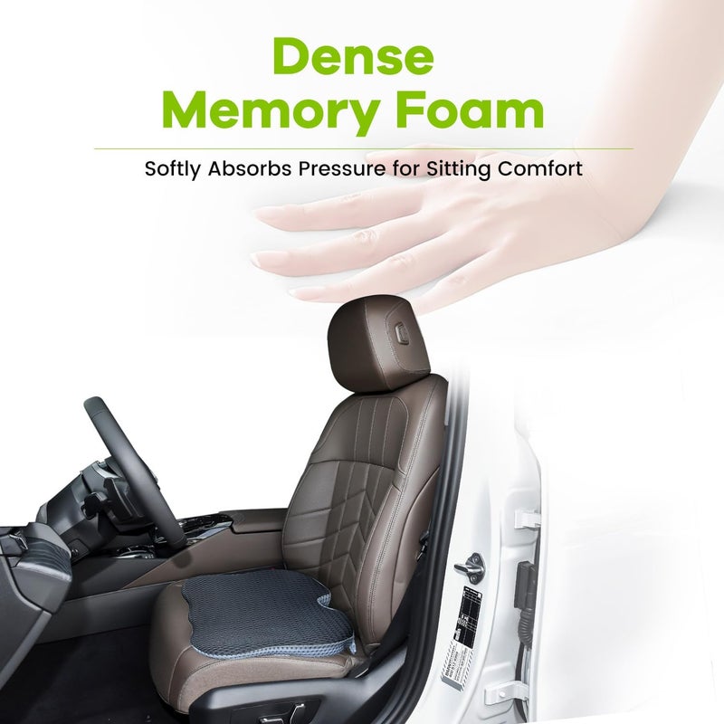 Wedge Seat Cushion - Memory Foam for Comfort - Image 4
