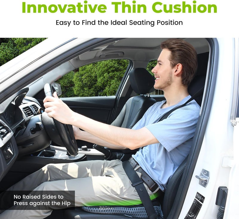 Wedge Seat Cushion - Memory Foam for Comfort - Image 3