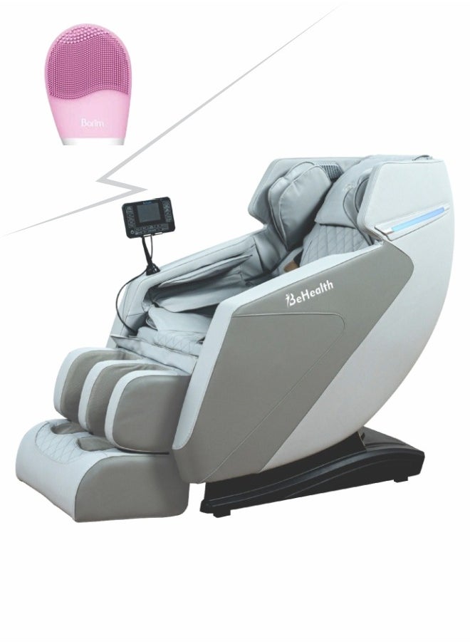 BeHealth PrimeDelaux Massage Chair | 28 Multiple Massage Rollers | 2 Zero Gravity Position | 8 Automatic Massage Programs | Heating Therapy | Foot Rollers | Bluetooth Speakers  - Image 1