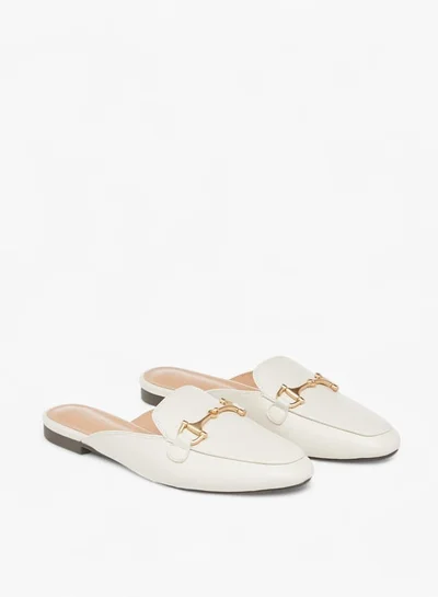 Celeste Women's Metal Accent Slip-On Mules