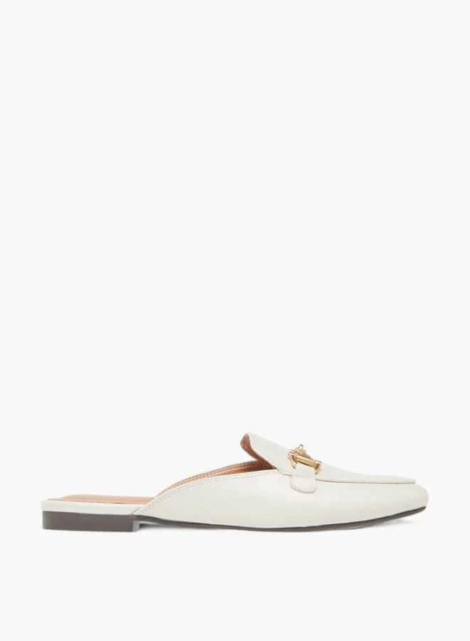 Celeste Women's Metal Accent Slip-On Mules