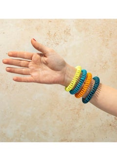 Cliganic Mosquito Repellent Bracelet Essential Oil Infused (10 Pack)  - Image 3