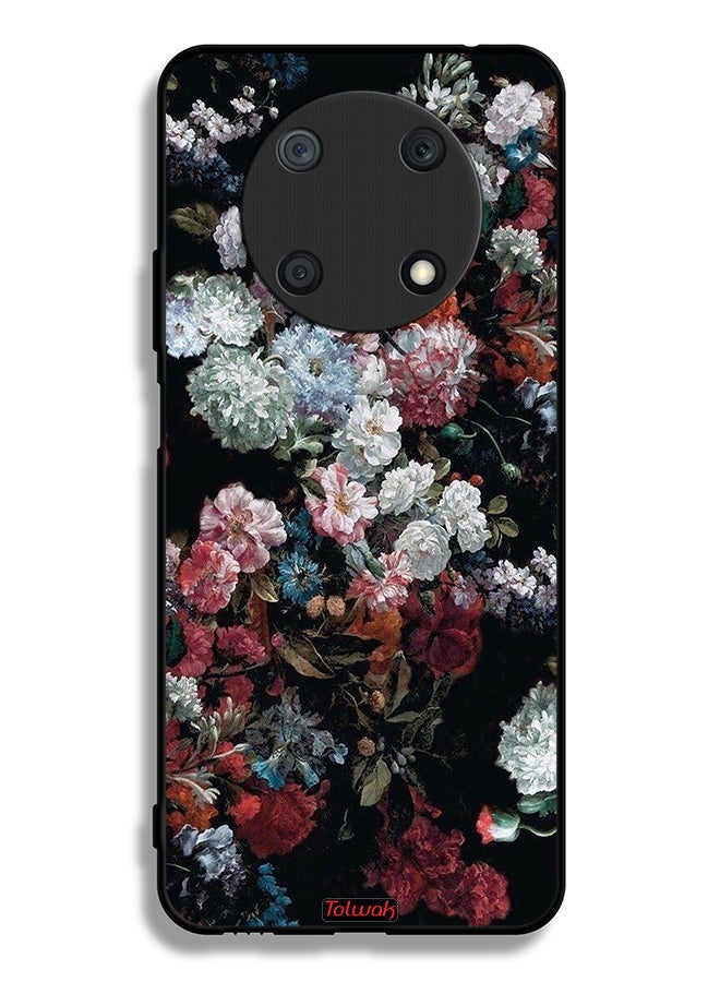 Tolwak Huawei nova Y90 Protective Case Cover Vintage Roses - Image 2