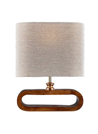 Curve 1 Lamp Brown Shapoo OffWhite Table Lamp - pzsku/Z670EAB71B54673E22A23Z/45/_/1707384032/7c05caef-9d3b-48f3-ace4-d48cfbbb7710