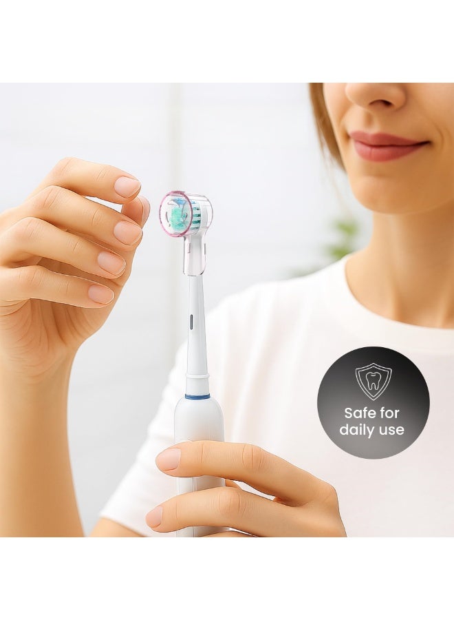 Winner 6Pcs Toothbrush Cover Compatible with Oral B Replacement Heads,Brush Cover for iO Electric Toothbrush Head,Round Tooth Brush Caps,Dust Cover Protector - Image 4