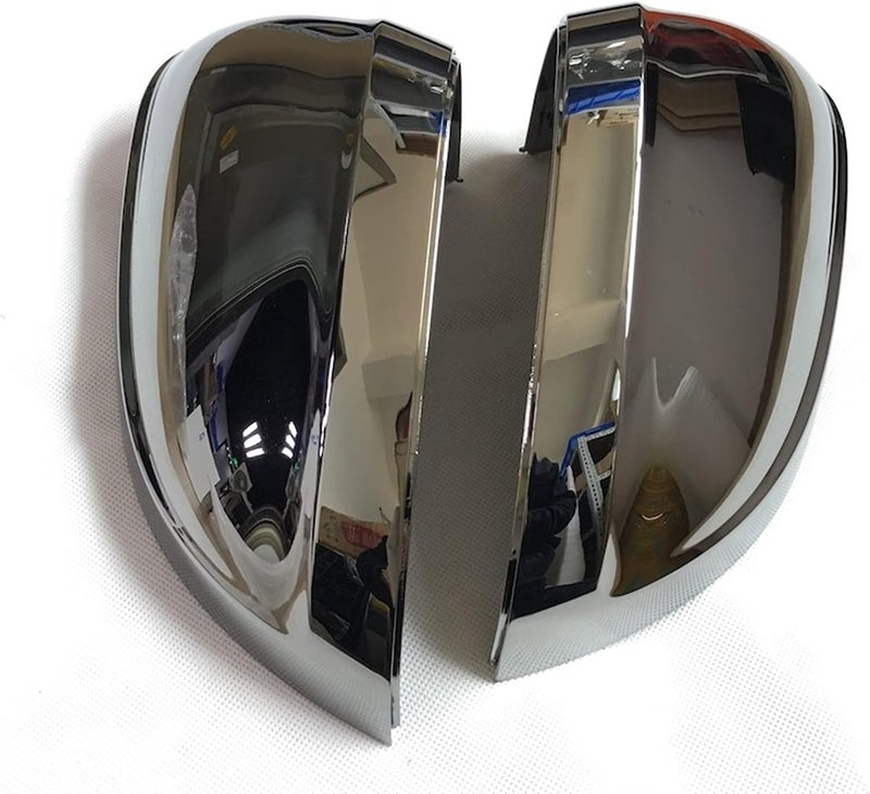 QASULER Glossy Piano Black Mirror Cover for A4 B9 A5 - Image 1