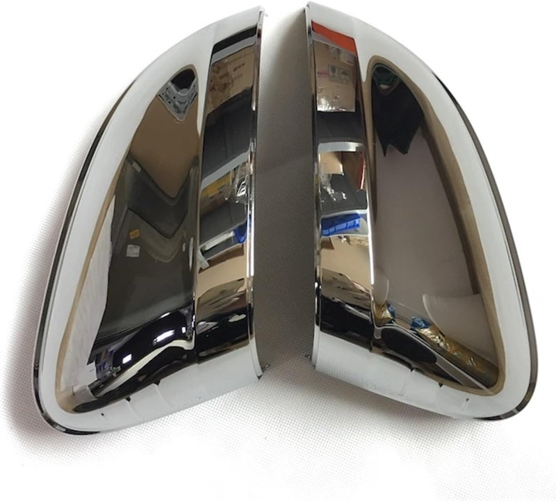 QASULER Glossy Piano Black Mirror Cover for A4 B9 A5 - Image 3