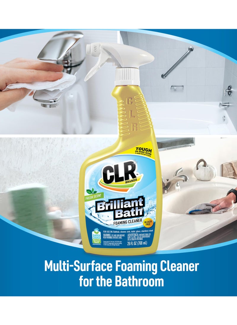 CLR CLR Brilliant Bath Foaming Cleaner Spray 768 ML 