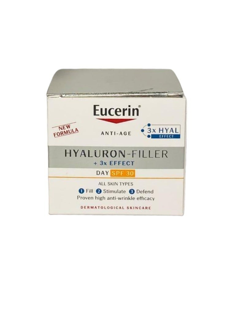 يوسيرين كريم النهار المضاد للشيخوخة هيالورون فيلر بعامل حماية من الشمس SPF 30 - Image 1