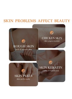 SKIN Turmeric Exfoliating Body Scrub – Vitamin C Infused Scrub for Deep Cleansing, Removing Dead Skin, and Fading Dark Spots – Face and Body Exfoliator for Women and Men, 250g  - Image 5