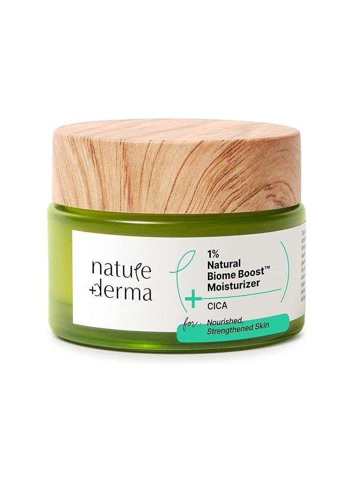 Nature Derma - 1% Natural Biome-Boost Moisturizer 50Ml - Image 1