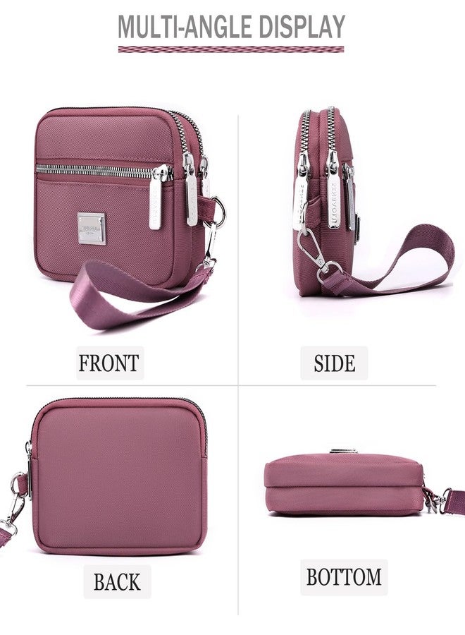KARRESLY Wristlet Purse for Women Evening Wristlet Pouch Clutch Bag（Purple） - Image 4