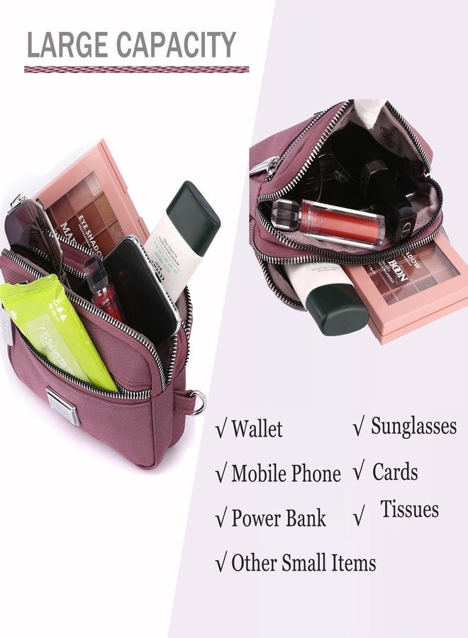 KARRESLY Wristlet Purse for Women Evening Wristlet Pouch Clutch Bag（Purple） - Image 5