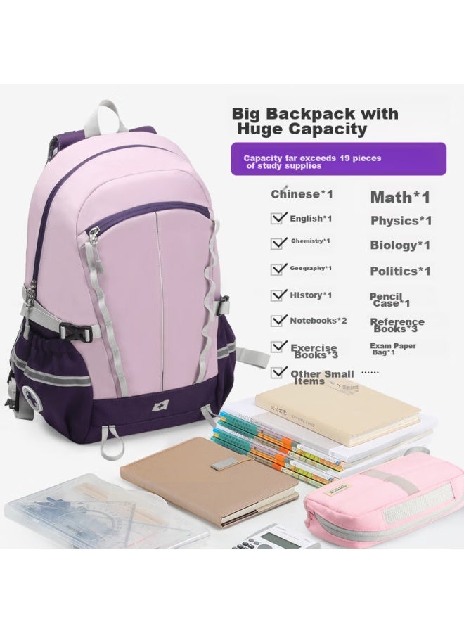 CROSS+GEAR Crossgear Cross Medal School Backpack For Grades 3-4 Girls, Spine Protection, Lightweight, Stylish And Pressure-reducing Children's Backpack - Image 5