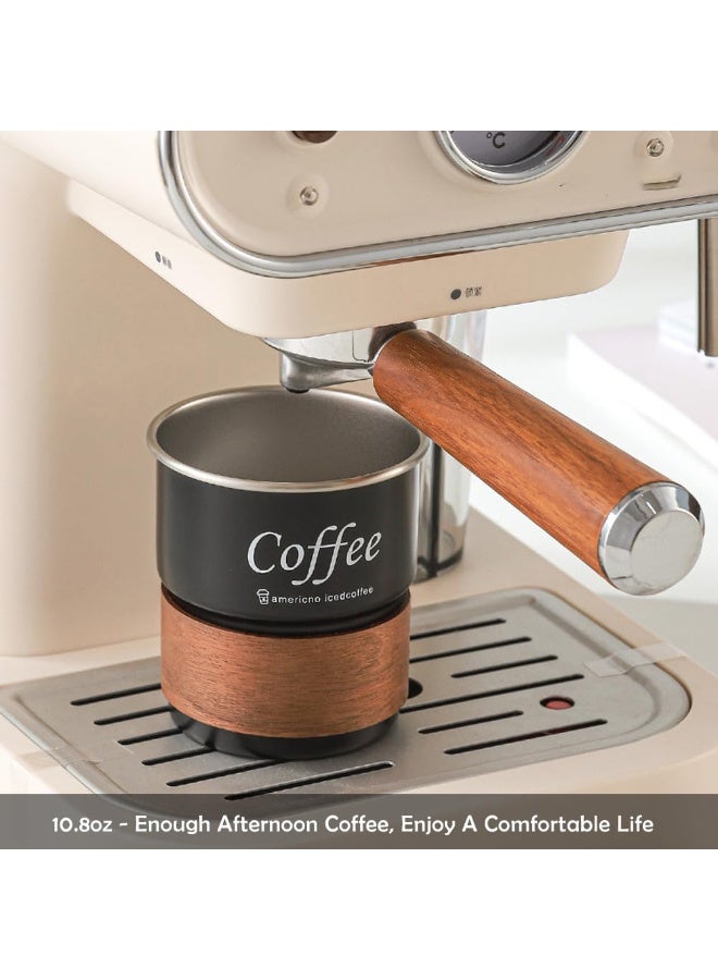 Bukela 300ml Stay Hot Insulated Mug with Lid, Straw, Coffee Cup Tea and Drinks, Stainless Steel Tumbler BPA FREE for Travel Mugs Car Holder (Black) - Image 4