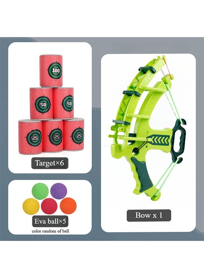 12pcs Innovative Toy Archery Set | Fun Family Activity & Safe Shooting Practice Kit Perfect Unique Gift for Christmas, New Year Birthday Celebrations - Image 3