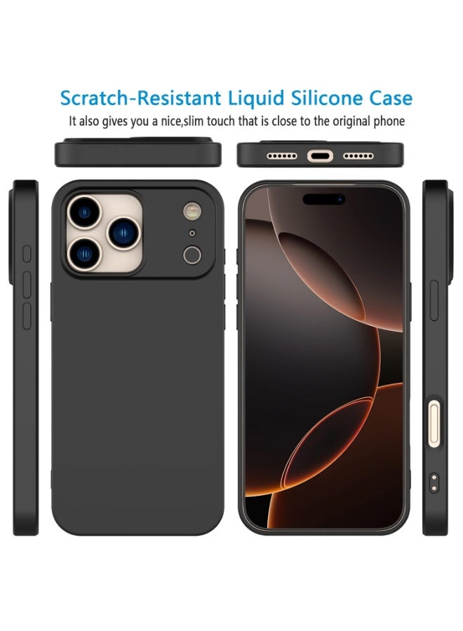 ACLIX iPhone 17 Pro Case Slim Fit Liquid Silicone Shockproof Cover for iPhone 17 Pro with Microfiber Lining Soft Touch Anti-Scratch & Raised Edges to Protect Camera Lens For iPhone 17 Pro 6.3-Inch - Image 2