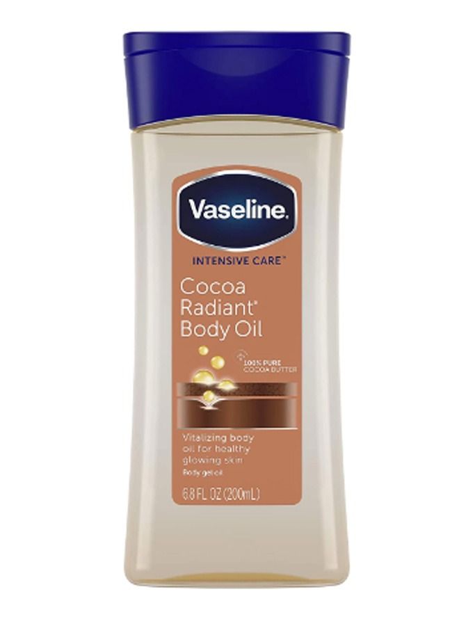 فازلين زيت الجسم إنتينسيف كير مع زبدة الكاكاو النقية 200مل