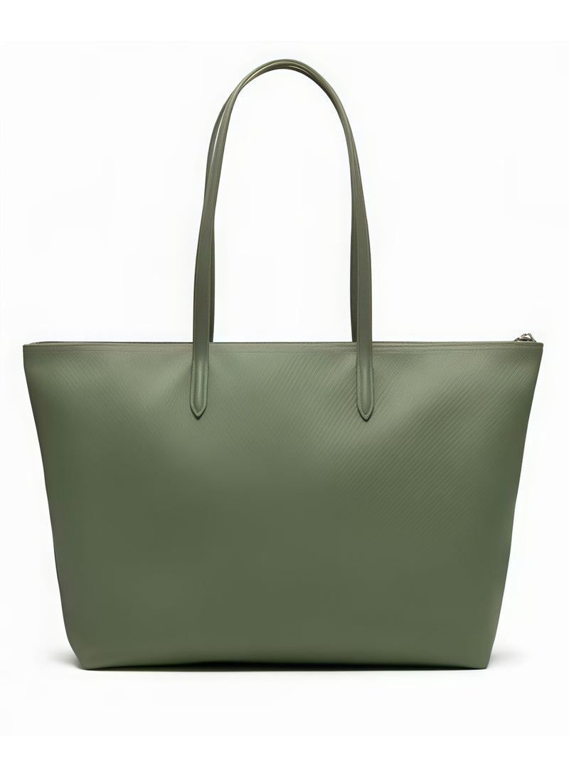 Lacoste Women's L12.12 Concept Fashion Versatile Large Capacity Zipper Handbag Single Shoulder Bag Tote Bag Camera Bag Large - Image 3