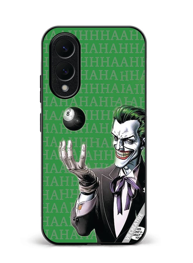 VR CREATIVE Protective Case Cover For Samsung Galaxy S25 Edge Joker Design Multicolour
