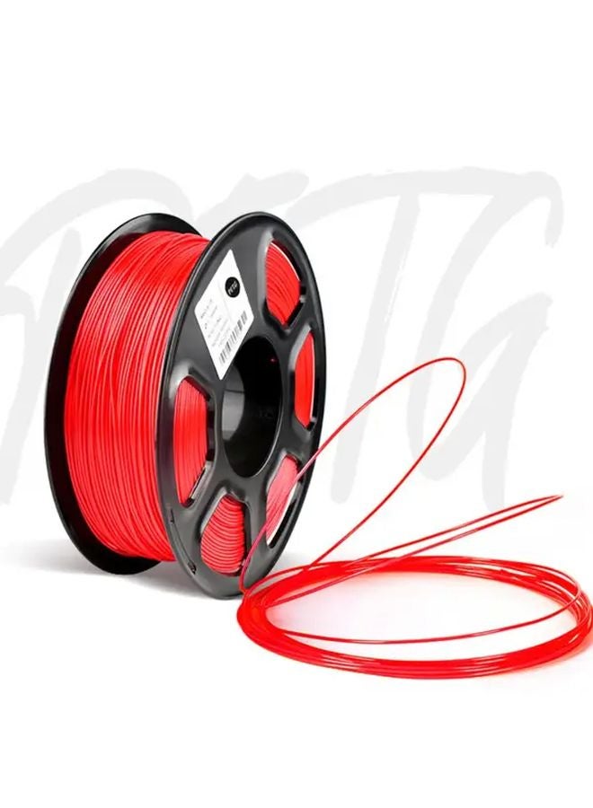 Red ABS 3D Printer Filament 1KG High Strength Flexible Tough FFF FDM Compatible - Image 3