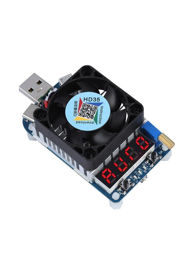Thoraya USB Electronic Load Resistor Voltage Flow Meter Discharge Battery Tester HD35 (5A/35W)  - Image 3