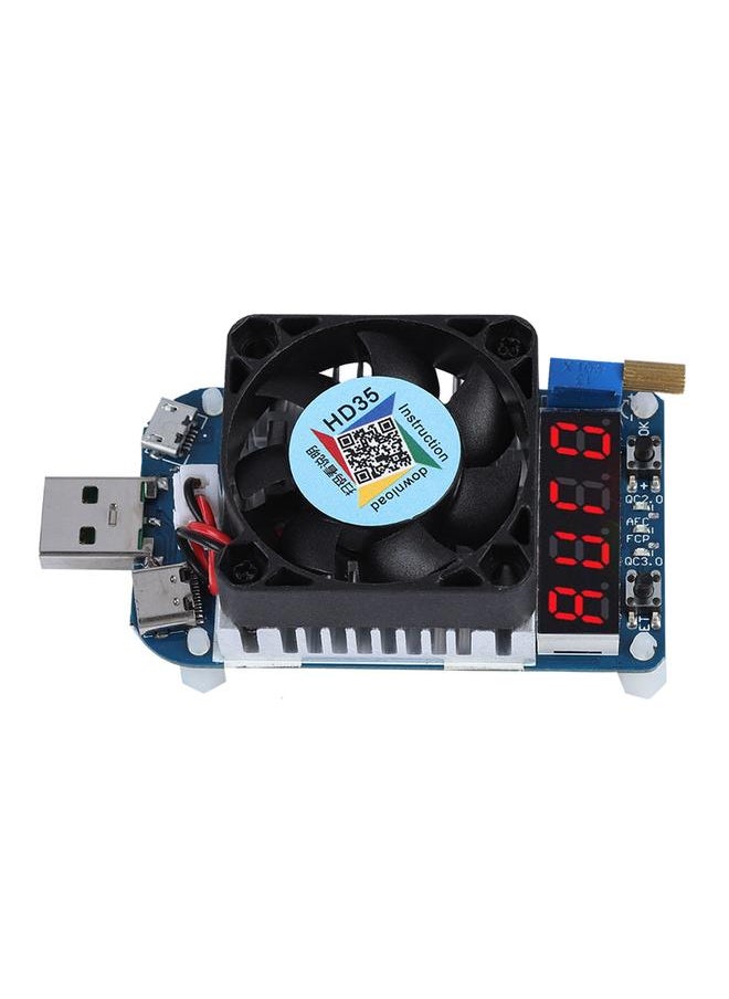 Thoraya USB Electronic Load Resistor Voltage Flow Meter Discharge Battery Tester HD35 (5A/35W)  - Image 2