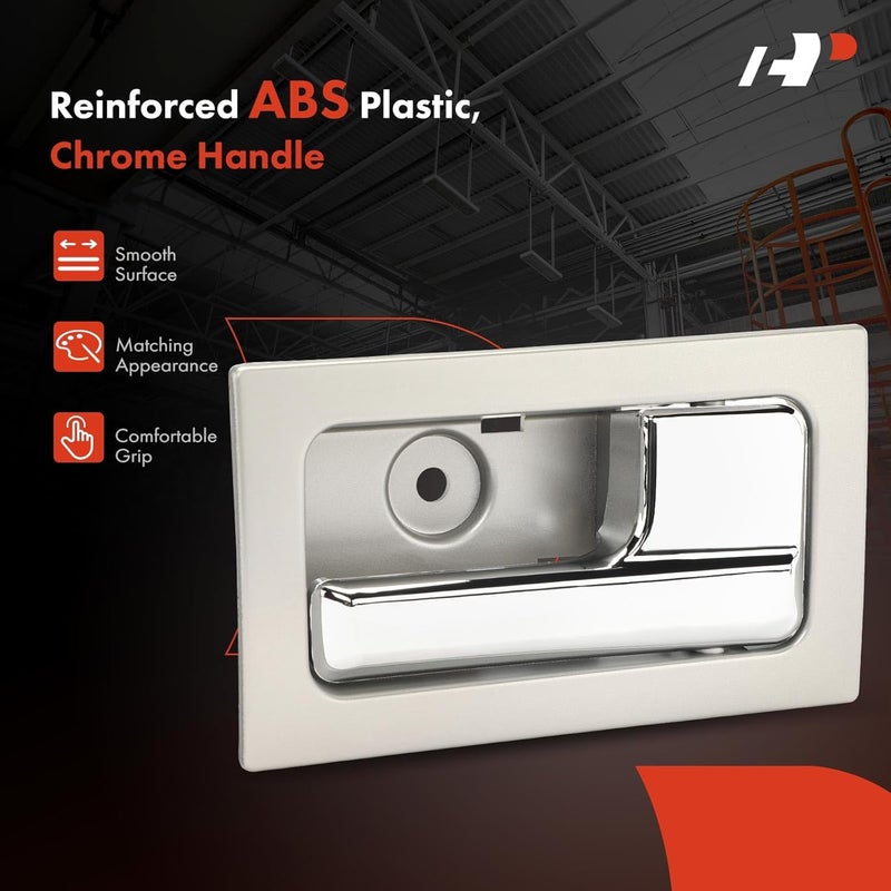 A-Premium Chrome Interior Door Handles Set for Ford F-150 - Image 4