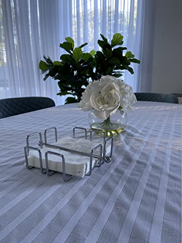 Cuisinox Indoor Outdoor Stainless Steel Napkin Holder with Weighted Arm, 7.5" x 7.5" - Image 5