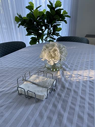 Cuisinox Indoor Outdoor Stainless Steel Napkin Holder with Weighted Arm, 7.5" x 7.5" - Image 4