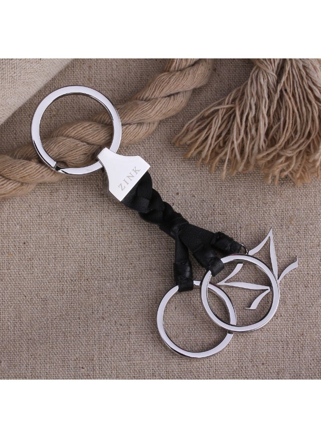 زنك ميدالية مفاتيح رجالية من ZINK | ZJKC002SL-PB - Image 3