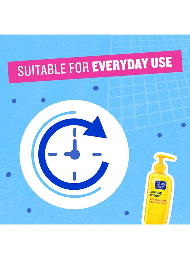 Clean & Clear Skin Brightening Daily Morning Facial Wash 150ml - Image 2