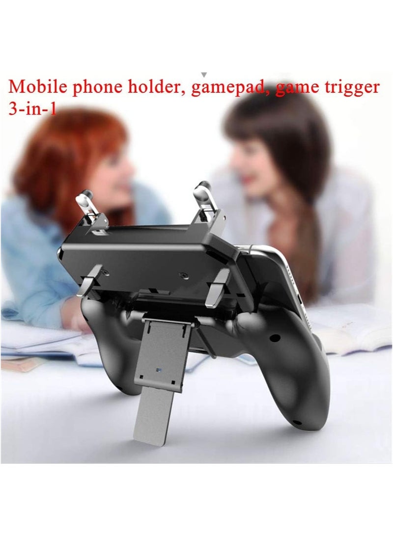 جهاز تحكم ألعاب محمول لـ PUBG Mobile Controller L1R1 Mobile Game Trigger Joystick Gamepad لهواتف iOS و Android مقاس 4-6.5 بوصة (تحديث W10) - Image 5