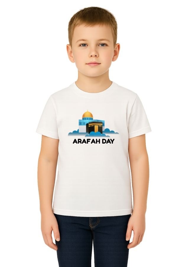 PRINTSHOP4ME Arafah Day Special Boy’s Cotton T-Shirt–Premium Quality Round Neck Short Sleeve Islamic T-Shirt For Boy | Soft Breathable Fabric | Comfortable Daily Wear  - Image 1