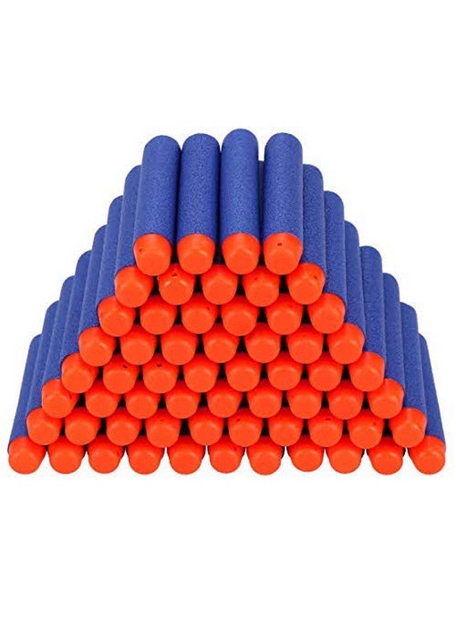 ZZ ZONEX Toy Bullet Foam Dart Bullets For N Strike Elite Guns, 100 -Pieces, (Blue), Adult - Image 4