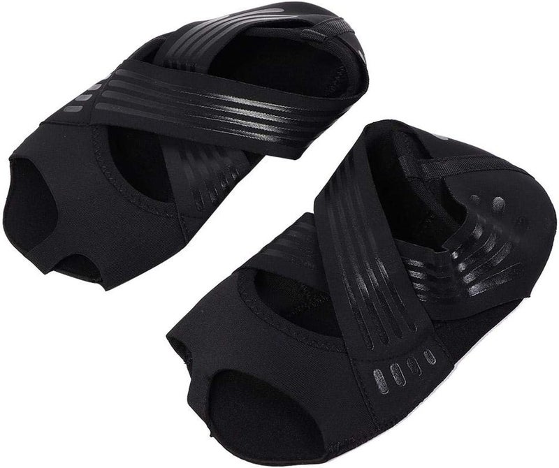 klarako Yoga Shoes, Anti-Slip Yoga Shoes,Yoga Yoga Shoes,Anti-Slip Yoga Shoes Women Girls Soft Sole Anti-Slip Professional Indoor for Women/Socks Elastic Yoga Shoes - Image 2