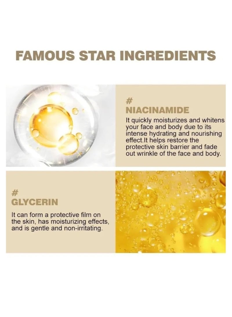 آشلي مصل أشلي شاين نياسيناميد النقي 2 في 1 لتبييض وترطيب الوجه والجسم 520 مل - Image 4